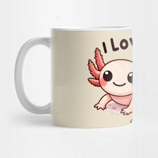 Axolotl - I love you a lotl Mug